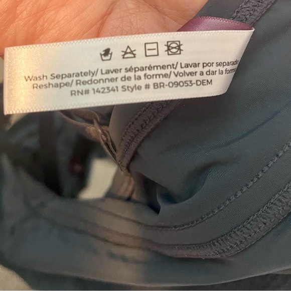 NWT pretty steel blue wireless bralette - Picture 8 of 8